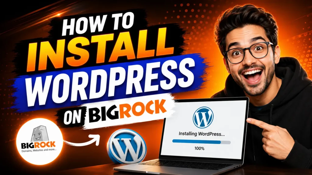 How to Install WordPress on BigRock