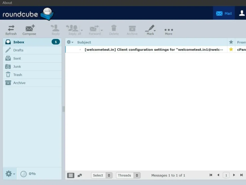 BigRock Web Mail